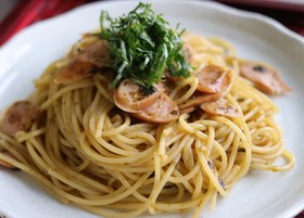 海苔の佃煮パスタ【かき醤油】