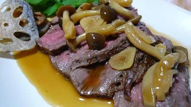牛モモ肉のオーブン焼き 和風きのこソース レシピ 作り方 By イエ呑みママ クックパッド 簡単おいしいみんなのレシピが352万品 牛モモ肉のオーブン焼き 和風きのこソース レシピ 作り方 By イエ呑みママ クックパッド 簡単おいしいみんなのレシピが352万品