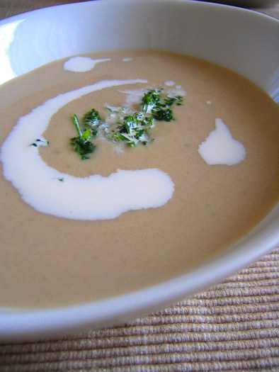 ポルチーニのポタージュ･スープの写真