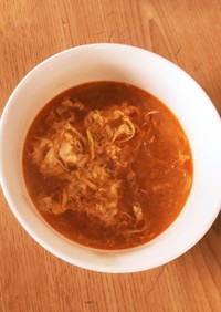 簡単辛い中華スープ