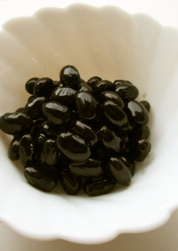 黒大豆の煮豆