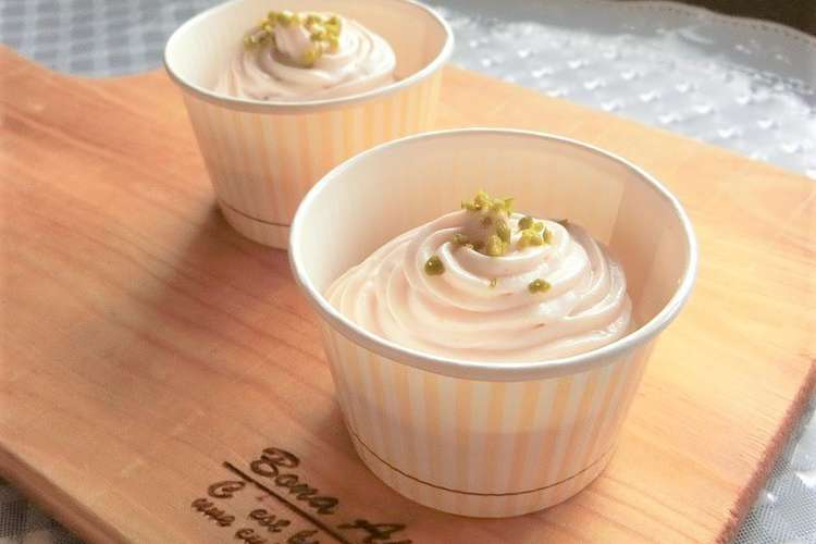 簡単混ぜるだけ 苺のふわふわレアチーズ レシピ 作り方 By 140 わんたるママ クックパッド 簡単おいしいみんなのレシピが360万品