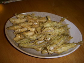 釣り魚料理☆ワカサギの天ぷら