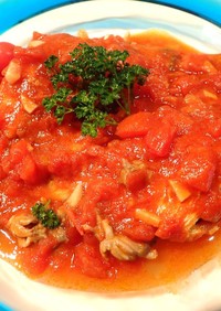 ウスメバルのトマト煮