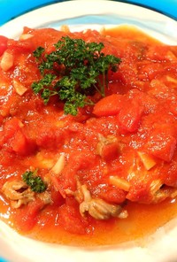 ウスメバルのトマト煮