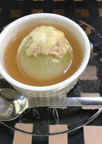 【腸活】まるごとオニオングラタンスープ