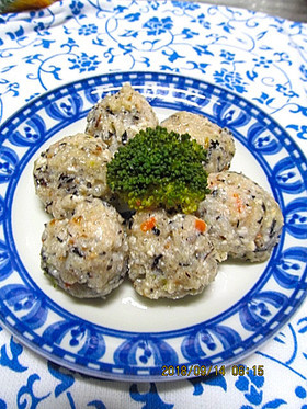 ●▲木綿豆腐とひじきの混ぜ焼き▲●
