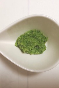 【離乳食初期】ブロッコリーペースト