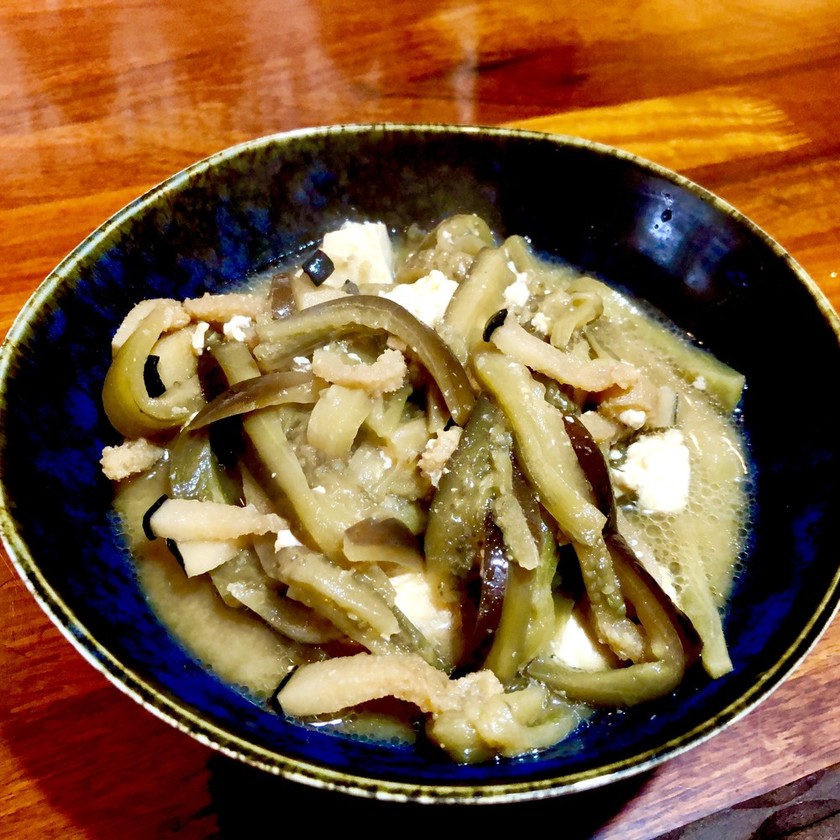 なすかやき (茄子貝焼き)
