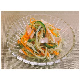 もやしときゅうりの中華サラダ♡