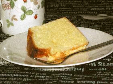 クリームチーズシフォンの写真
