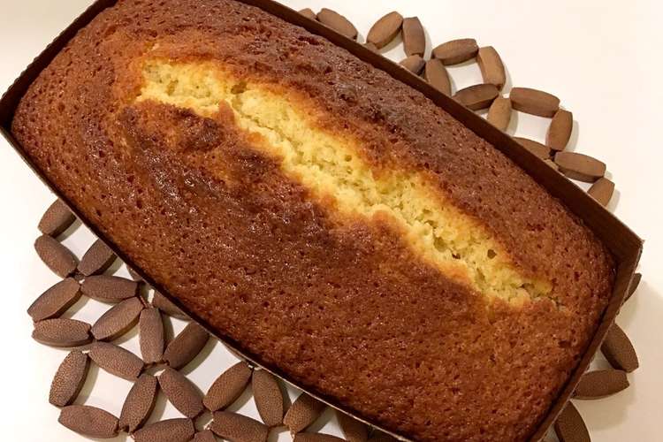 フィナンシェパウンドケーキ レシピ 作り方 By とうふ２３５丁 クックパッド