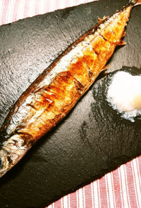 簡単！秋刀魚の美味しいジューシー塩焼き♪