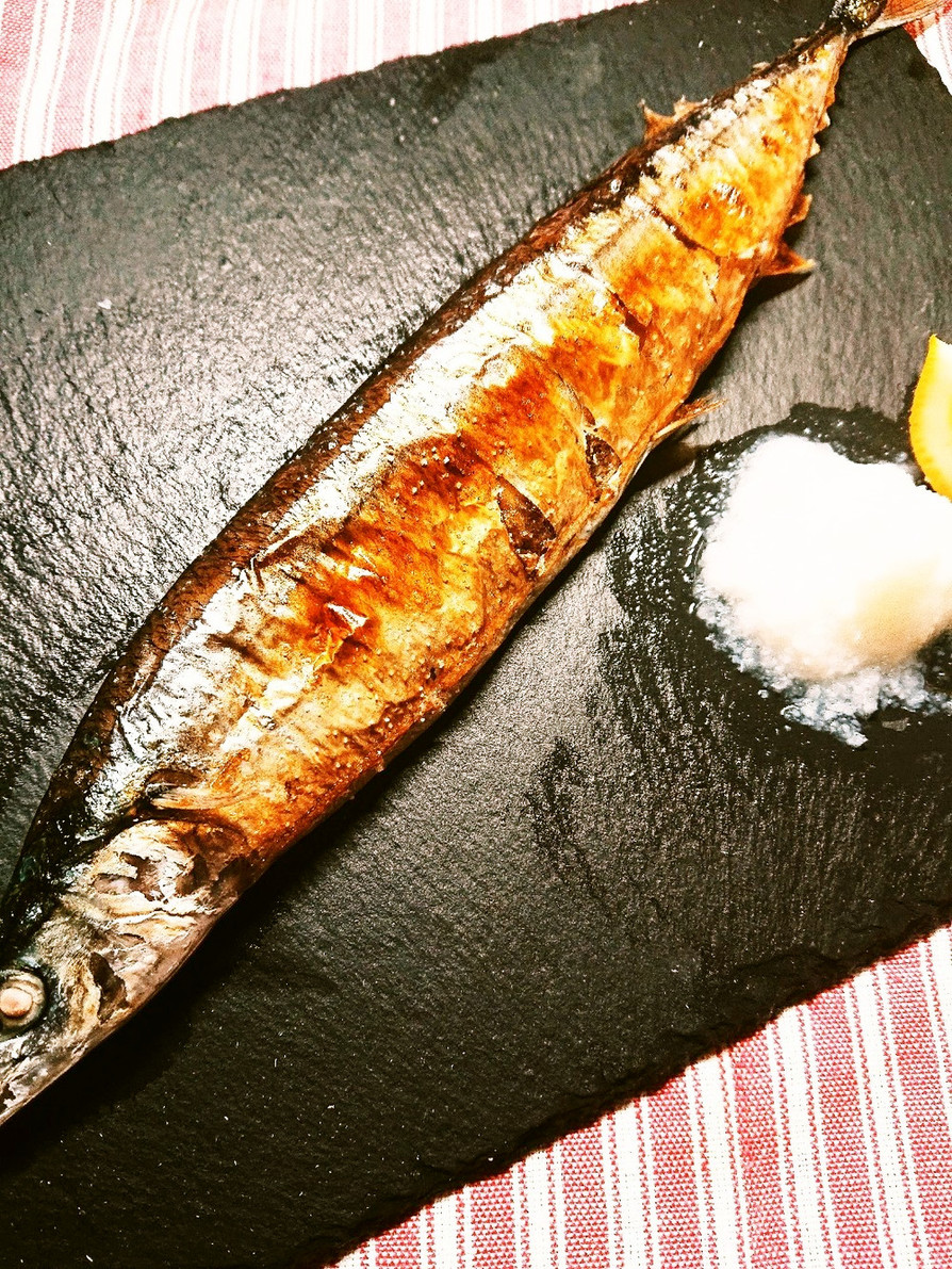 簡単！秋刀魚の美味しいジューシー塩焼き♪の画像