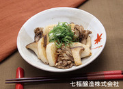 きのこと山芋の白だしバター炒めの写真