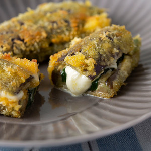 ナスのモッツァレラチーズのはさみ揚げ ベリッシモ フランチェスコ ベリうまイタリアン 一緒につくれるクックパッド Cookpadlive