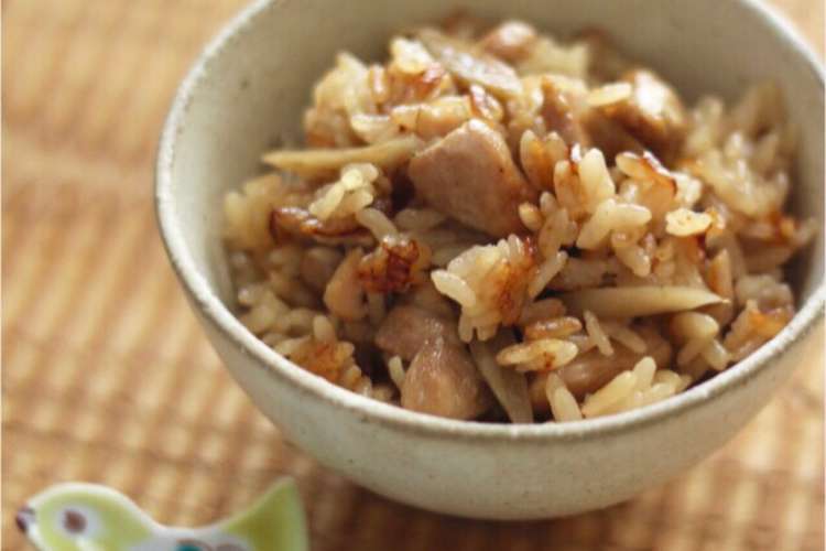鶏ごぼうの炊き込みご飯 レシピ 作り方 By 栄養士のれしぴ クックパッド