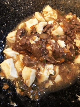 コストコプルコギアレンジ麻婆豆腐