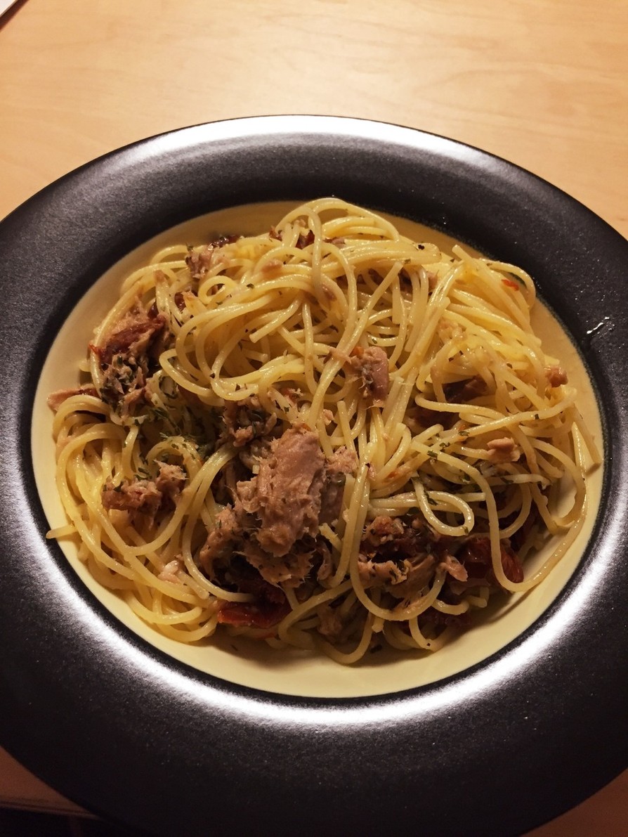 ツナとドライトマトのパスタベイクレシピ