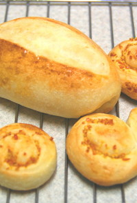 たんかん酵母パン　ストレート法