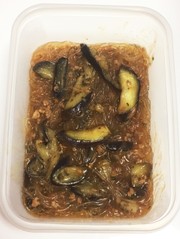 麻婆豆腐の素で簡単!麻婆豆腐のナス春雨の写真