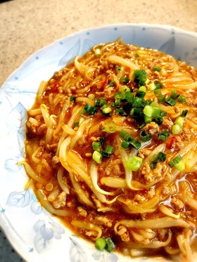 麻婆もやし