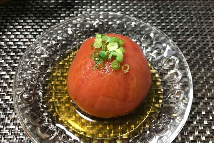 麺つゆで簡単 トマトのお浸し レシピ 作り方 By さとママ Sレシピ クックパッド 簡単おいしいみんなのレシピが361万品