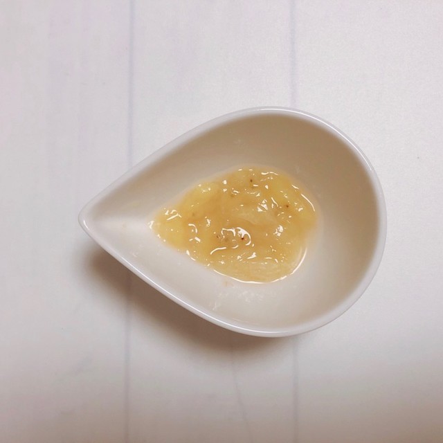 離乳食初期 レンジでバナナペースト レシピ 作り方 By Fuu Mama クックパッド 簡単おいしいみんなのレシピが358万品