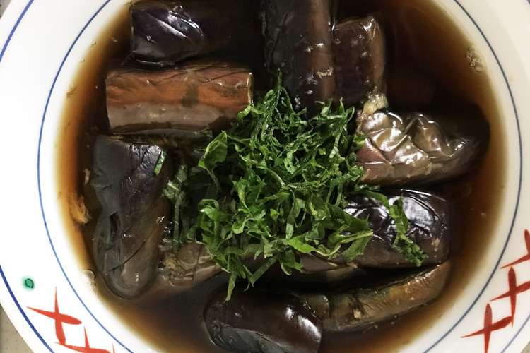 オイルフリーダイエット 茄子の煮浸し レシピ 作り方 By 凛とくく クックパッド