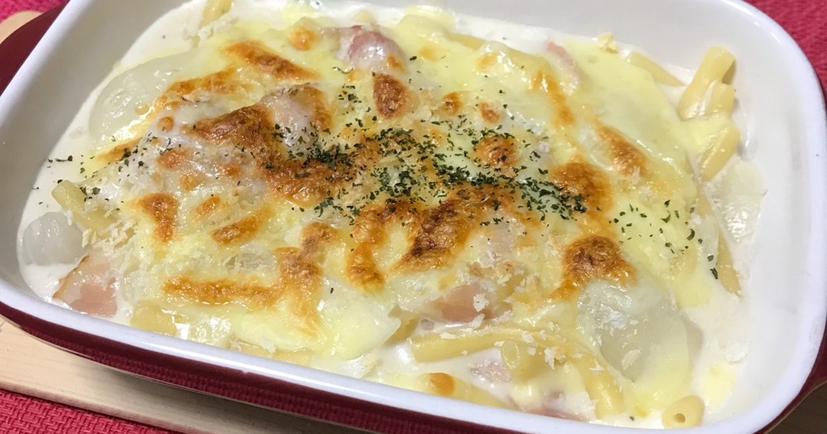 牛乳使い切り☆ベーコンマカロニグラタン☆ by さとママ＇sレシピ 【クックパッド】 簡単おいしいみんなのレシピが348万品