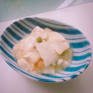 こなな風 豆腐ととろろの柚子胡椒風味の写真
