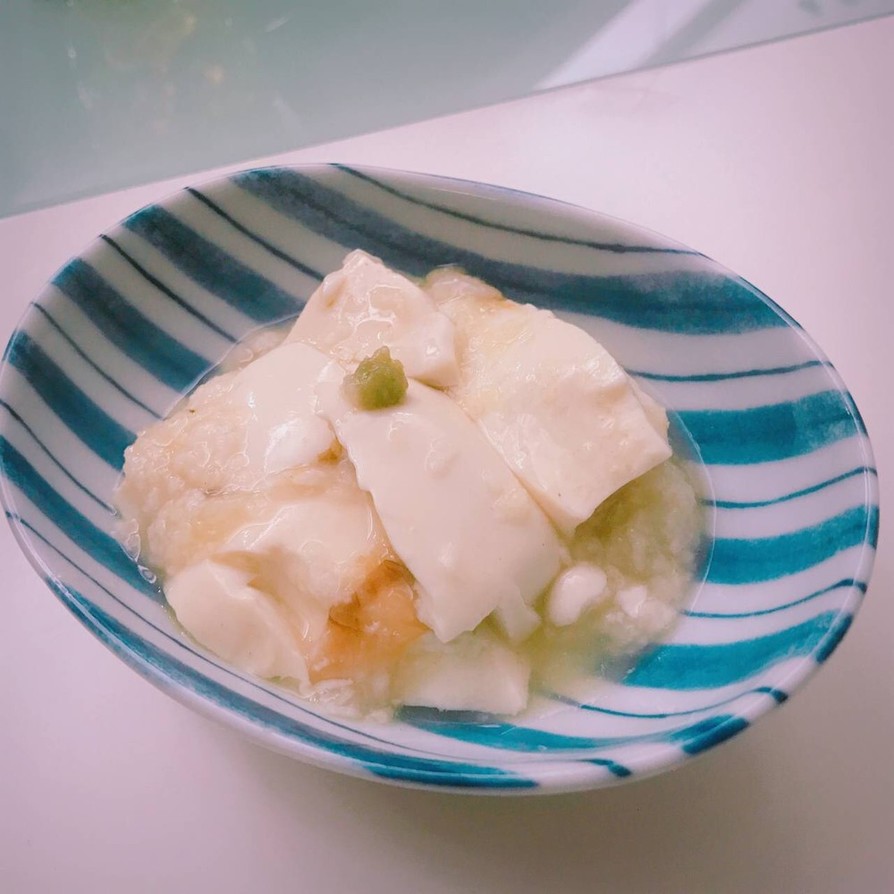 こなな風 豆腐ととろろの柚子胡椒風味の画像