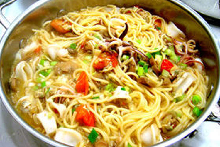 リトルイタリーのシーフードパスタ レシピ 作り方 By えりかぶ クックパッド 簡単おいしいみんなのレシピが349万品