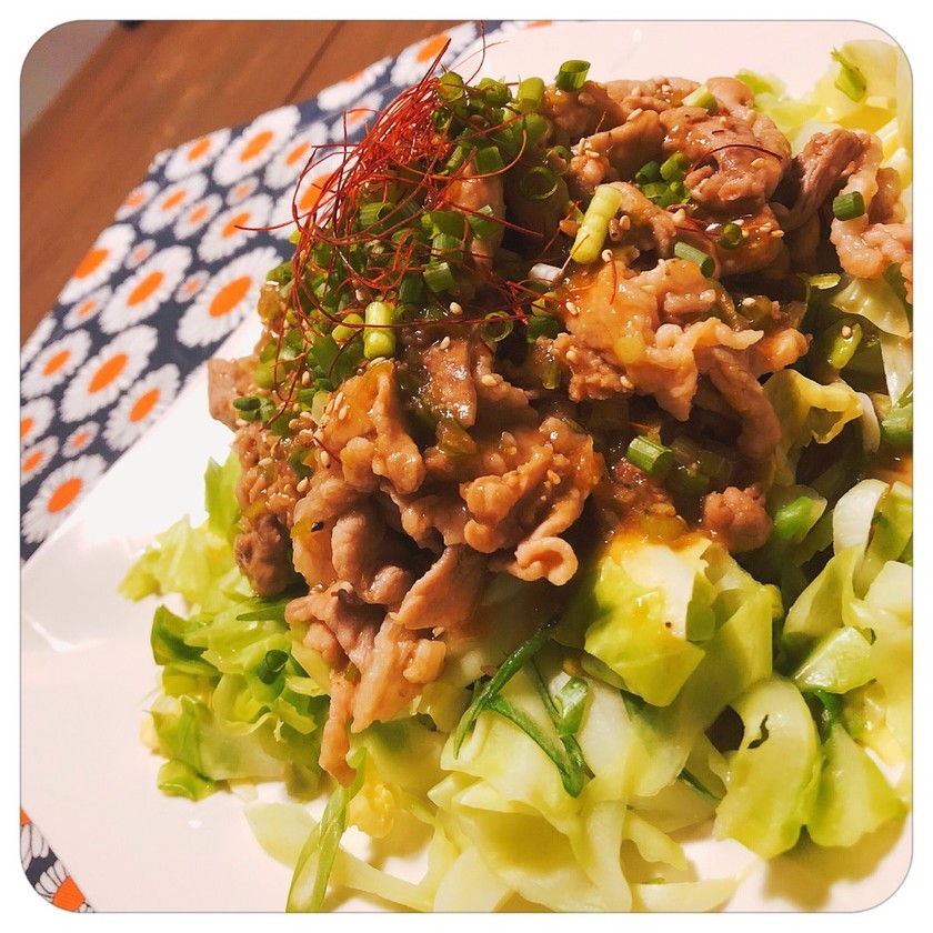 照り焼きビーフサラダのレシピ