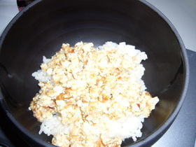 豆腐丼*梅風味*