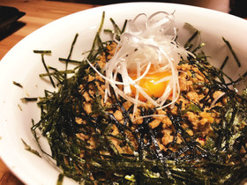 ベースパスタの台湾まぜそば