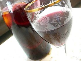 とってもフルーティーな自家製サングリア♡