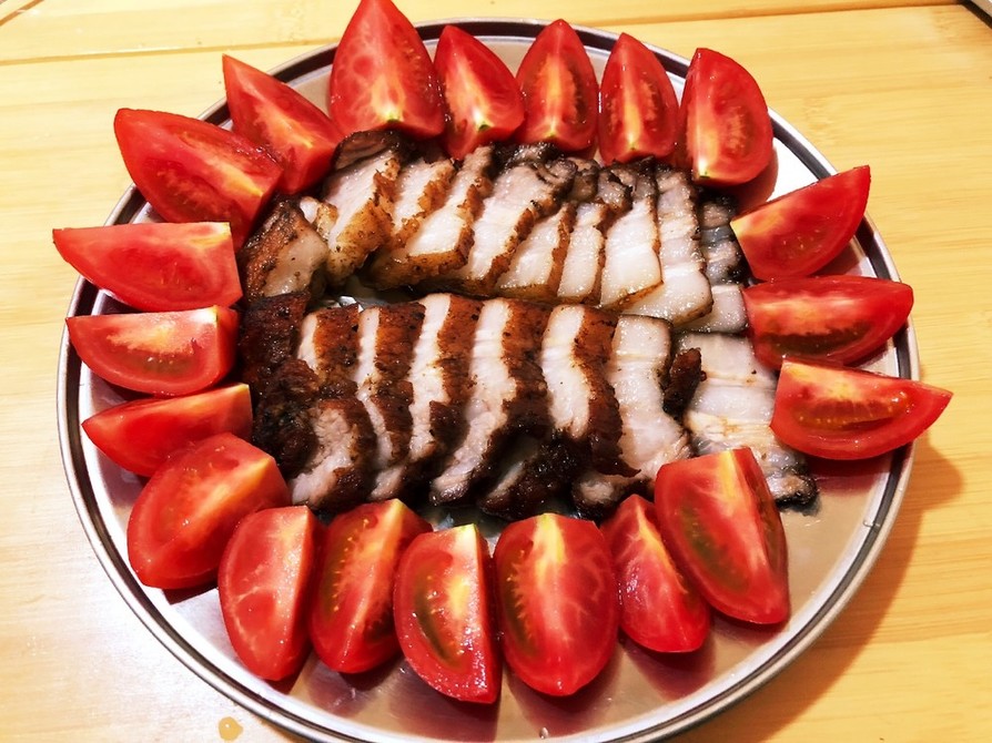 豚バラ肉のウスターソース煮込 簡単 美味の画像