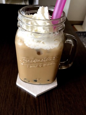 30秒でできるタピオカカフェオレ
