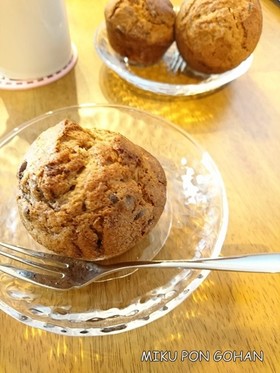 焼くまで10分!チョコチップマフィン