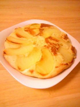 りんごのかんたんケーキ