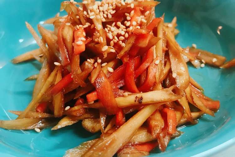お弁当に ごぼうとにんじんのきんぴら レシピ 作り方 By かっちゃん杉 クックパッド 簡単おいしいみんなのレシピが352万品