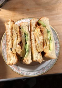名古屋の卵焼きサンドイッチ