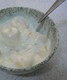 簡単!ゆず味のヨーグルトバナナ