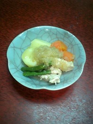 鶏胸肉とお野菜のあっさり煮の写真