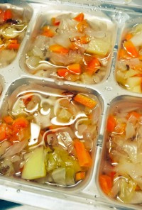 離乳食後期＊野菜の和風スープ＊冷凍保存