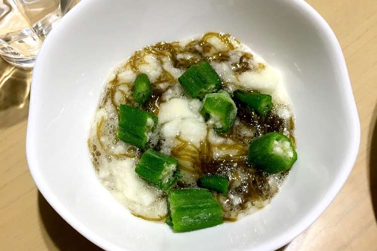 長芋もずく酢 レシピ 作り方 By Sou Tuki クックパッド 簡単おいしいみんなのレシピが354万品