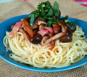 バター醤油香る☆キノコの和風パスタ★