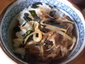 鶏ハムスープで中華粥