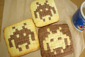 ピコピコ♪インベーダークッキー
